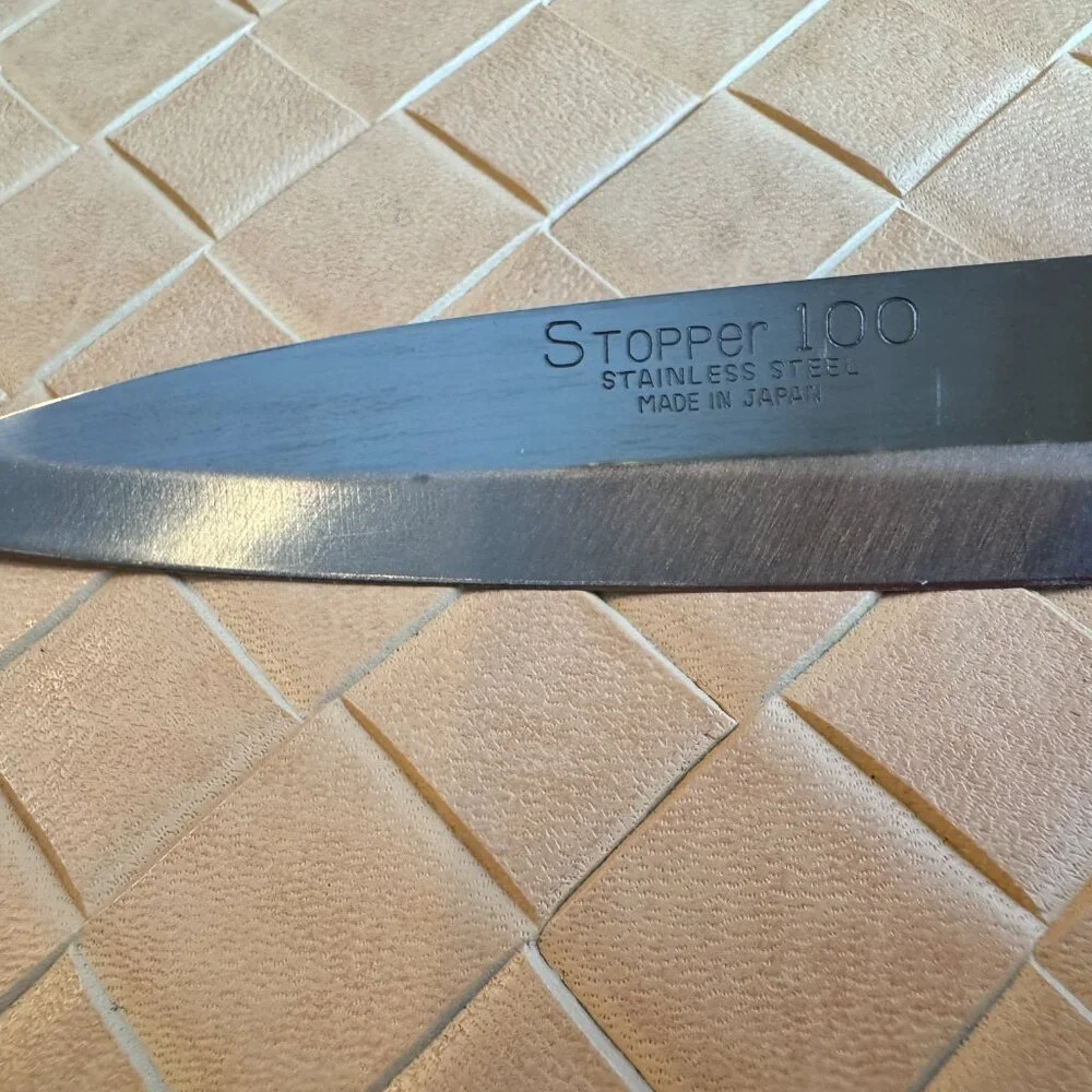 Stopper 100 Knife Fruit Knife Wood Handle Stainless Steel